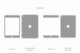 iPad Mini 5 (2019) Full Wrap Skin Vector CutFile Template