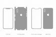 iPhone X (2017) Full Wrap Skin Vector CutFile Template