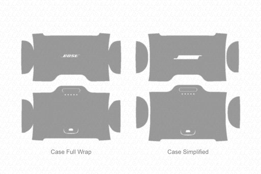 Bose SoundSport Free Wireless Headphones Full Wrap Skin Vector CutFile Template