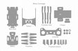 DJI Spark Full Wrap Skin CutFile template