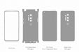 OnePlus 8 Pro Skin Template Vector 2020