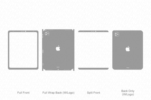 iPad Pro 12.9’’ A2232 Skin Template Cut File 2020