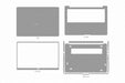 Mi NoteBook Ultra Full Wrap Skin Vector CutFile Template