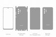 Galaxy A32 4G Full Wrap Skin Vector CutFile Template