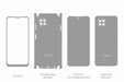 Galaxy F42 5G Full Wrap Skin Vector CutFile Template