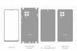 Galaxy M42 5G Full Wrap Skin Vector CutFile Template