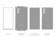 Galaxy Note 20 Full Wrap Skin Vector CutFile Template