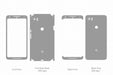Pixel 2 XL (2017) Skin Template Vector