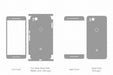 Pixel 2 (2017) Skin Template Vector