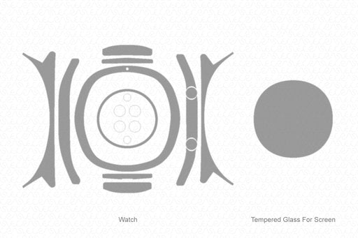 Huawei Watch GT Full Wrap Skin Vector CutFile Template