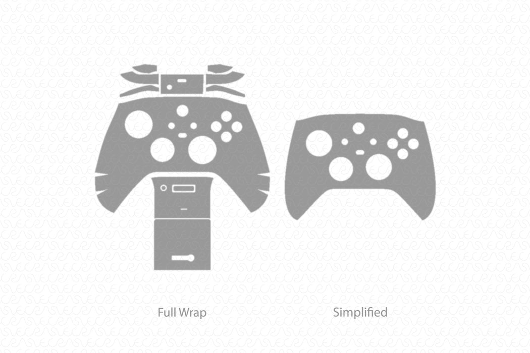 Xbox Series X Full Wrap Skin Vector CutFile Template