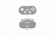 Nintendo Wii Classic Controller  Full Wrap Skin Vector CutFile Template
