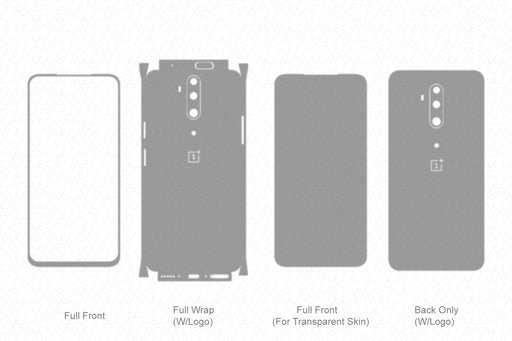 OnePlus 7T Pro (2019) Skin Template Vector