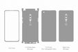 OnePlus 8 (2020) Skin Template Vector