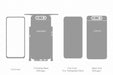 Galaxy A80 Full Wrap Skin Vector CutFile Template