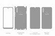 Galaxy M30  Full Wrap Skin Vector CutFile Template