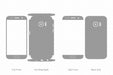 Galaxy S7 Full Wrap Skin Vector CutFile Template