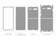 Galaxy Z Flip 2020 Skin Template Vector