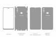 Galaxy A10s (2019) Skin Template Vector