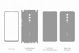 Xiaomi K20 Pro (2019) Skin Template Vector