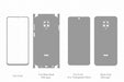Xiaomi Redmi Note 9 Pro/Note 9S Skin Template Vector 2020