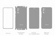 Galaxy S20 Galaxy S20 Full Wrap Skin Vector CutFile Template