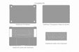 MacBook Pro 15” TouchBar Full Wrap Skin Vector CutFile Template