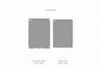 iPad Air Mid (2013) Full Wrap Skin Vector CutFile Template