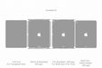 iPad Pro 12.9” (2018) Full Wrap Skin Vector CutFile Template