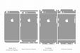 iPhone 6 Plus (2016) Full Wrap Skin Vector CutFile Template
