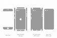 iPhone SE Full Wrap Skin Vector CutFile Template