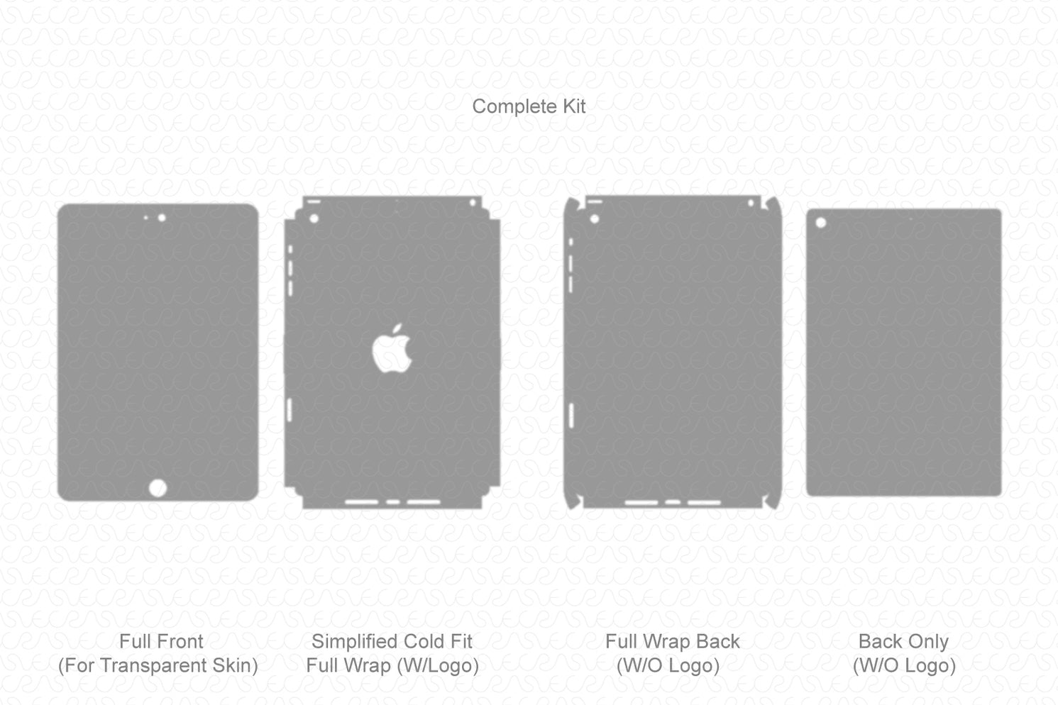 iPad Mini 2 (2013) Vector Cutline Template — VecRas