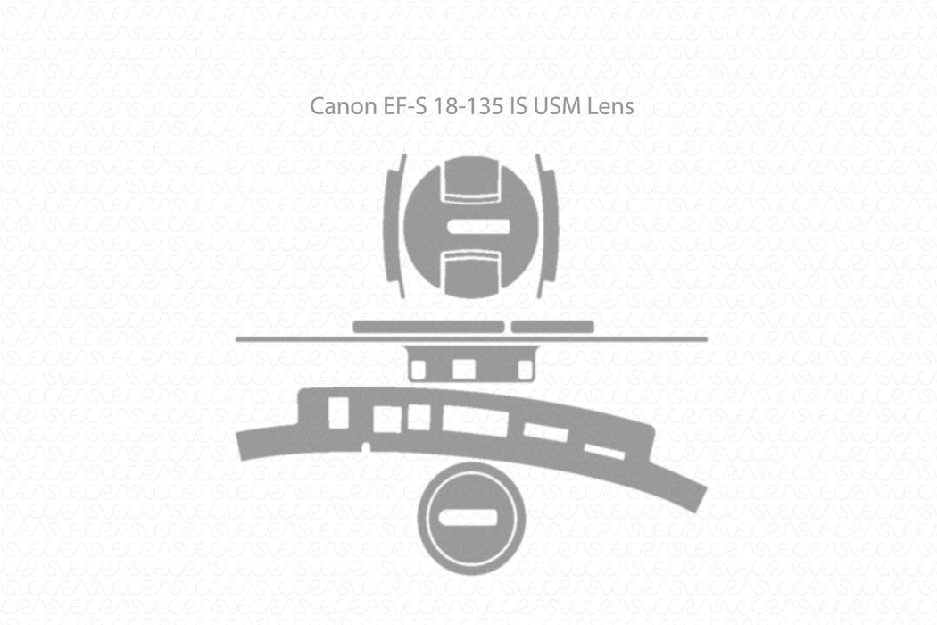 Canon EOS 90D Full Wrap Skin Vector CutFile Template