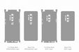 OnePlus 8 Pro Skin Template Vector 2020