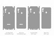 Galaxy M21 Full Wrap Skin Vector CutFile Template