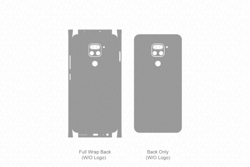Redmi Note 9 Skin Template Vector 2020