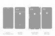 Pixel 2 XL (2017) Skin Template Vector