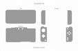 Nintendo 2ds XL Handheld Gaming Console (2017) Vector Cut File Template