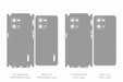 Oppo F21 Pro Model CPH2363 Release Apr 2022 Skin Template Vector 2022