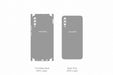 Galaxy A30s (2019) Skin Template Vector