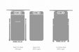 Galaxy A80 Full Wrap Skin Vector CutFile Template