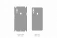Galaxy M40 Full Wrap Skin Vector CutFile Template