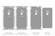 Galaxy S9 Plus (2018) Skin Template Vector