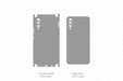 Galaxy A50s Full Wrap Skin Vector CutFile Template