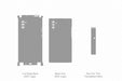 Galaxy Note 10 (2019) Skin Template Vector