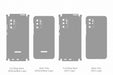 Galaxy S20+ Full Wrap Skin Vector CutFile Template