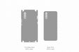 Vivo S1 (2019) Skin Template Vector