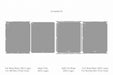 iPad Pro 12.9” (2018) Full Wrap Skin Vector CutFile Template