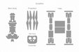 DJI Inspire 1 Easy To Apply Skin CutFile template