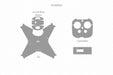 DJI Phantom 4  Easy to Apply Skin CutFile template